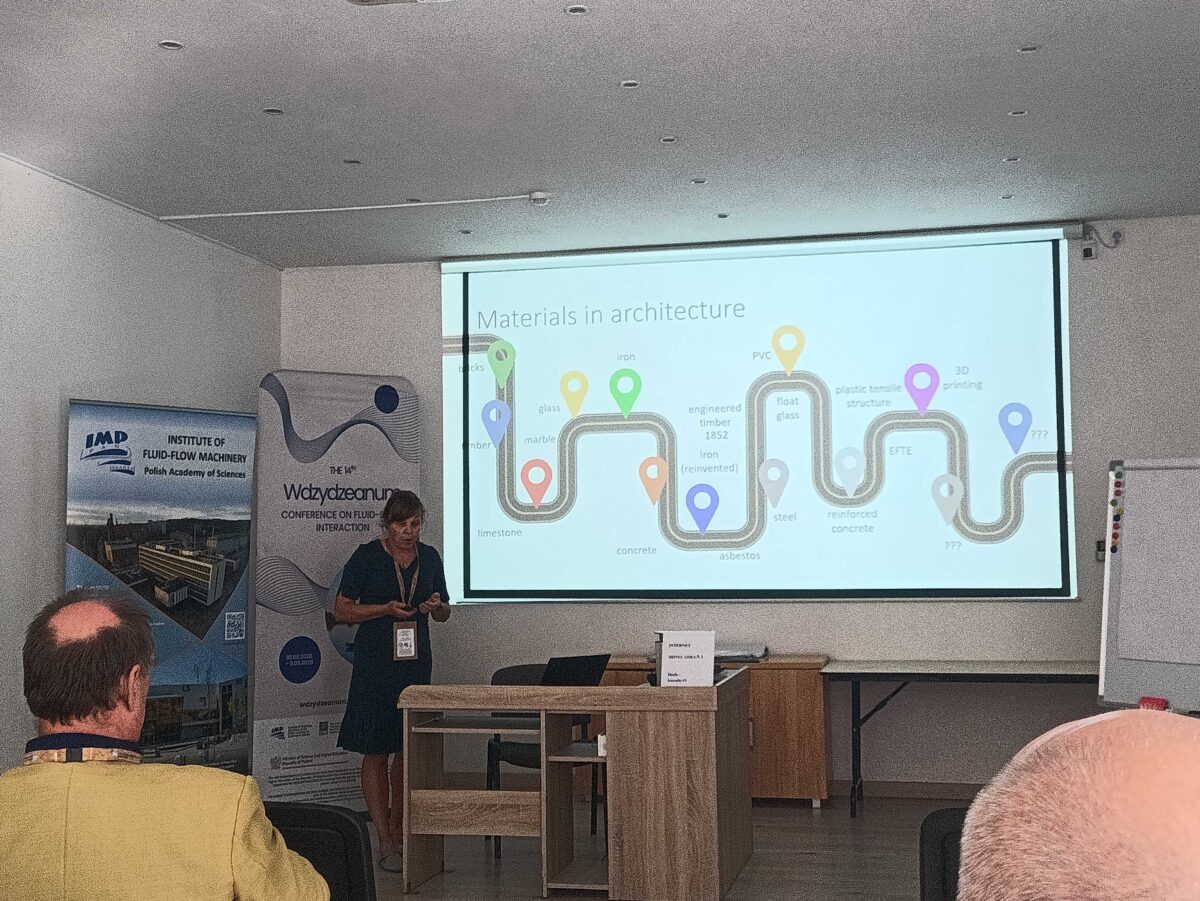 Anna Sandak presented at the 14th Wdzydzeanum Conference